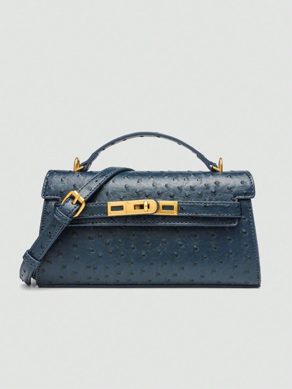 Royal Blue Casual Women's Square Shoulder Handbag